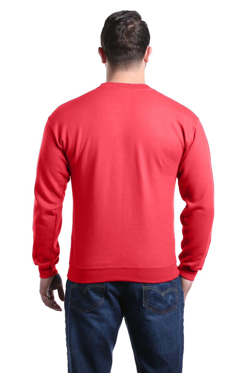 Men's Christmas Crewneck Sweatshirt Small Red K500703