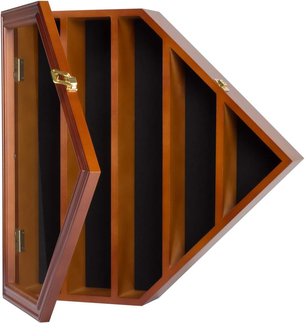 21 Baseball Ball Display Case Cabinet Wall Rack with Lockable M30626