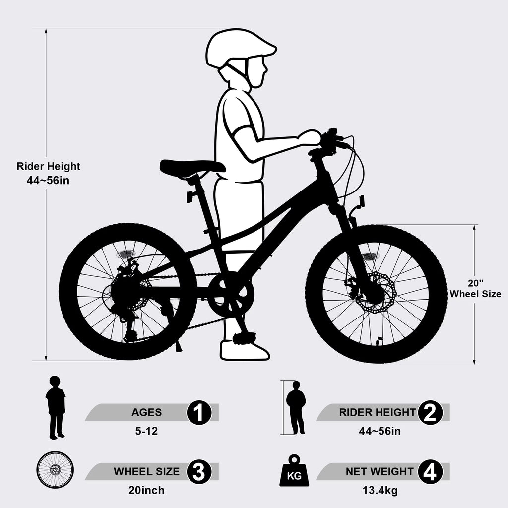 Green 7 Speed Mountain Bike Z106