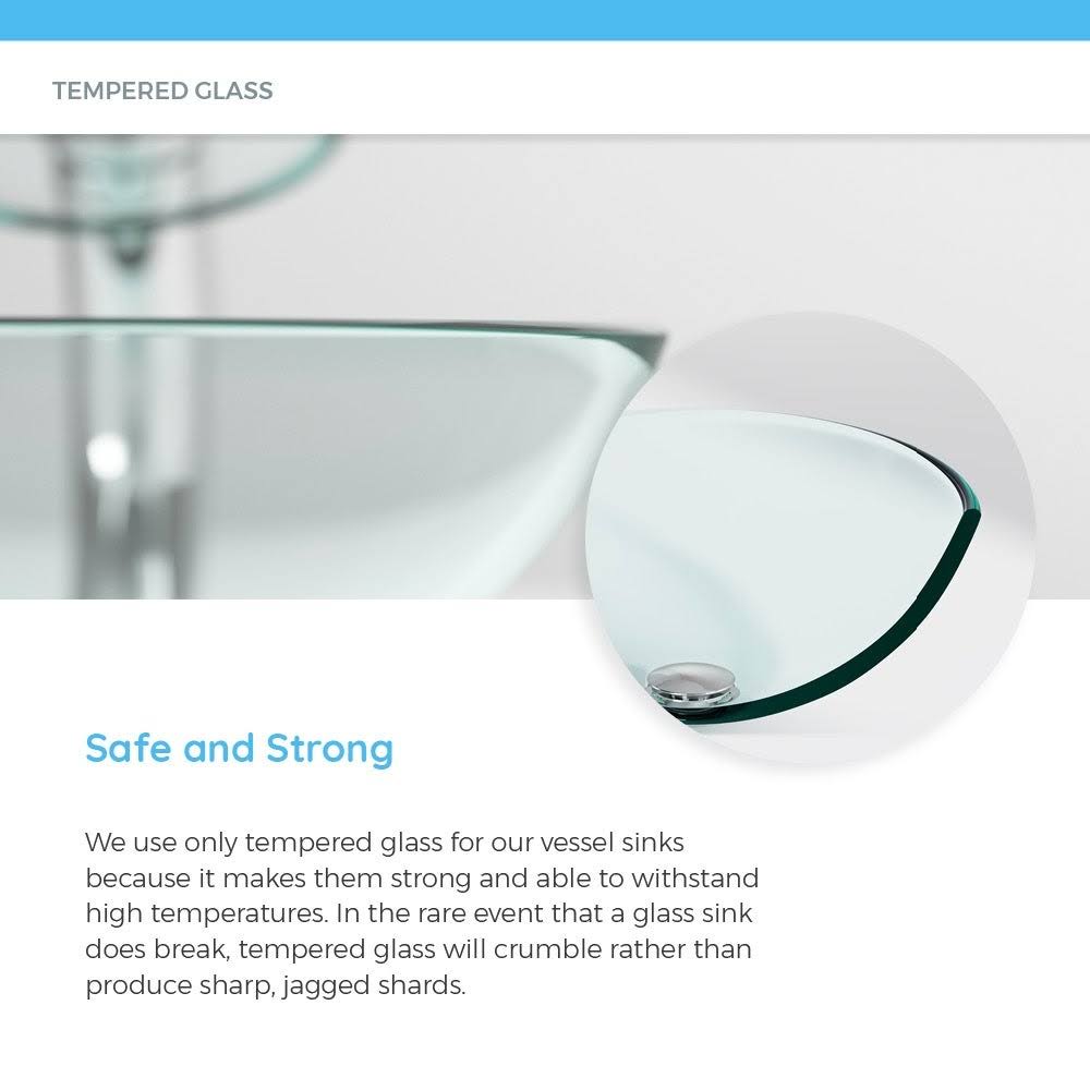 Chrome Vessel Faucet Ensemble W9082