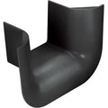 Black ABS Plastic Cable Raceway Trumpet U6661