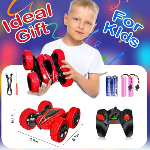 Remote Control Car 360 Flip 2.4Ghz Double-Sided Stunt Car C8926