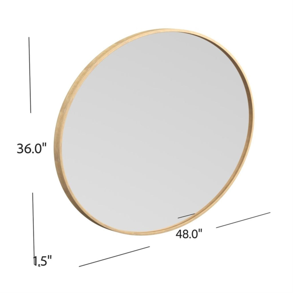Glam Wall Mirror With Gold Finish E79499