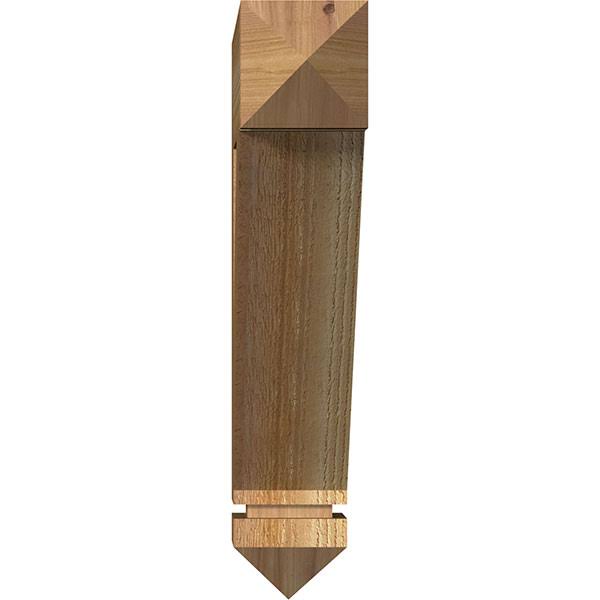 Western Red Cedar Traditional Arts & Crafts Bracket B4284