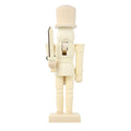 Unpainted Wooden Nutcracker Soldier Z190678