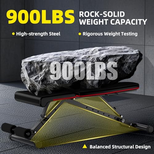 Adjustable Strength Training Weight Bench S73210