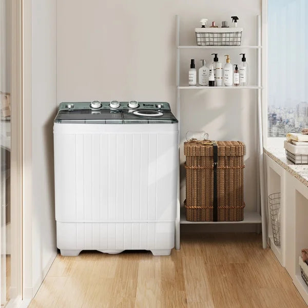 Portable 26lbs Washing Machine with Drain Pump L95539