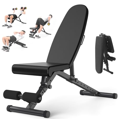 Adjustable Strength Training Weight Bench S73210
