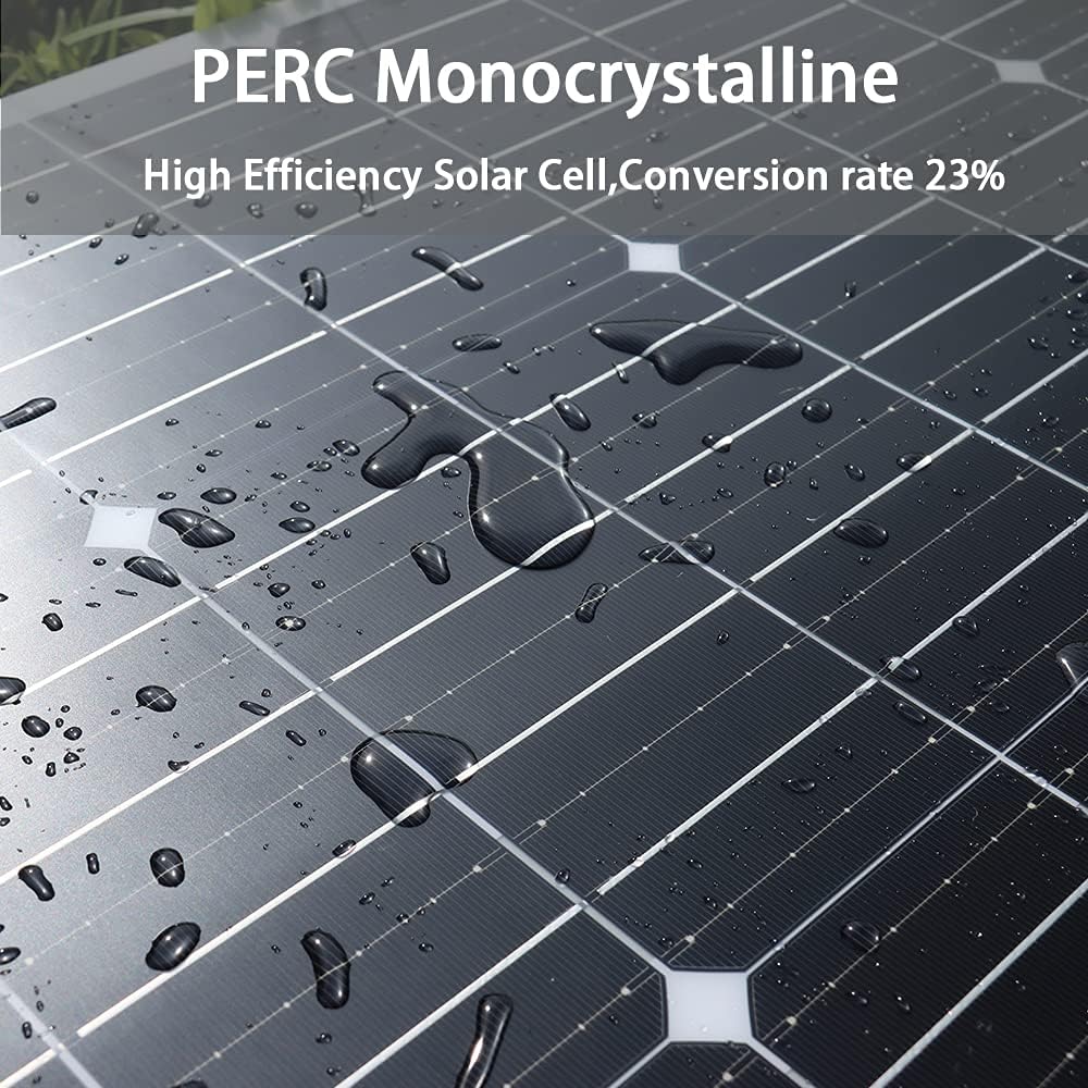 100W 12V Flexible Monocrystalline Solar Panel K6708