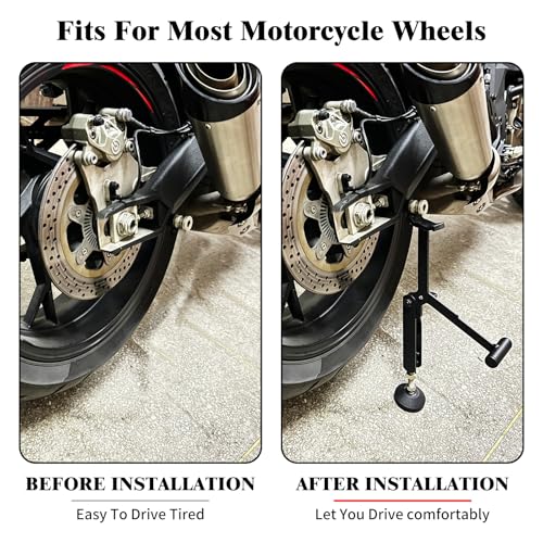 Motorcycle Wheel Lift Stand Portable Wheel Support Frame I15689
