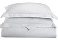 Microfiber Solid Duvet Cover Set, Twin/Twin XL, White N145