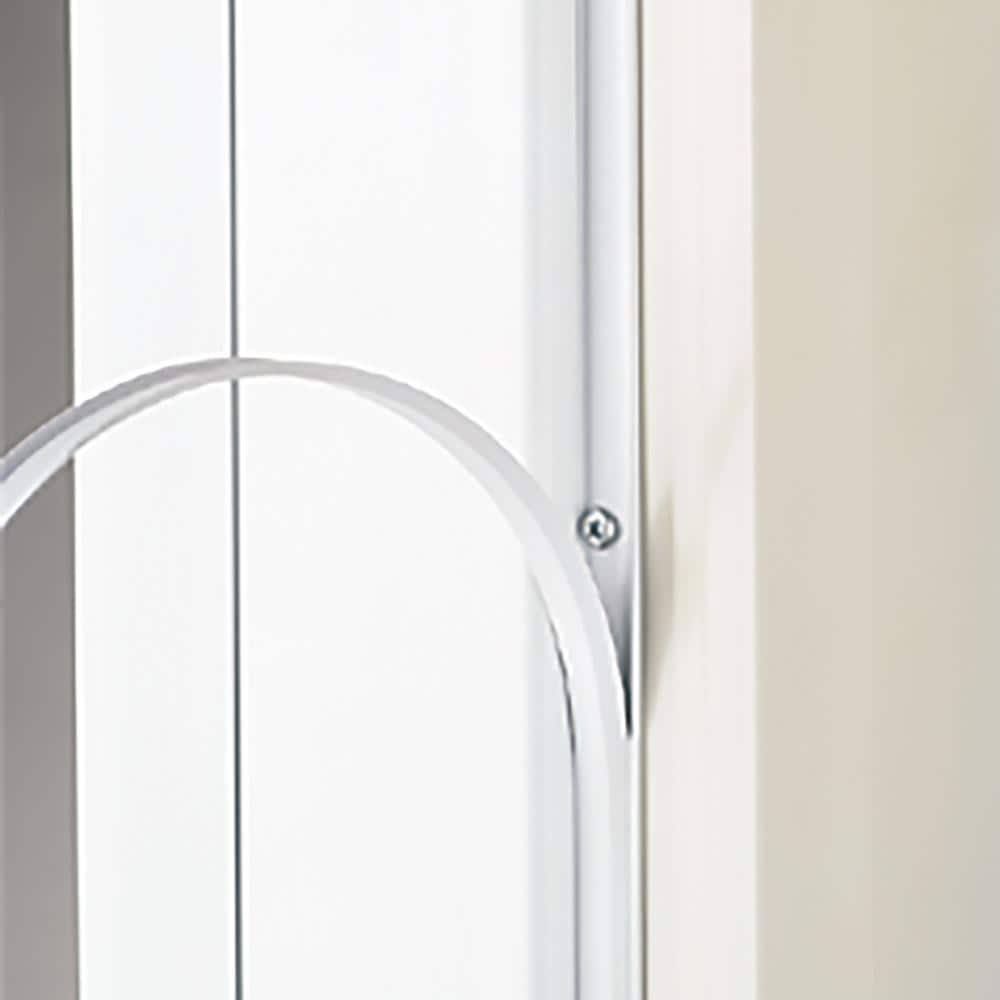 Green Full-view Aluminum Storm Door V739
