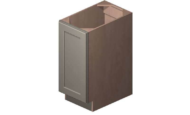 High-Density Fiberboard Base Cabinet P53176