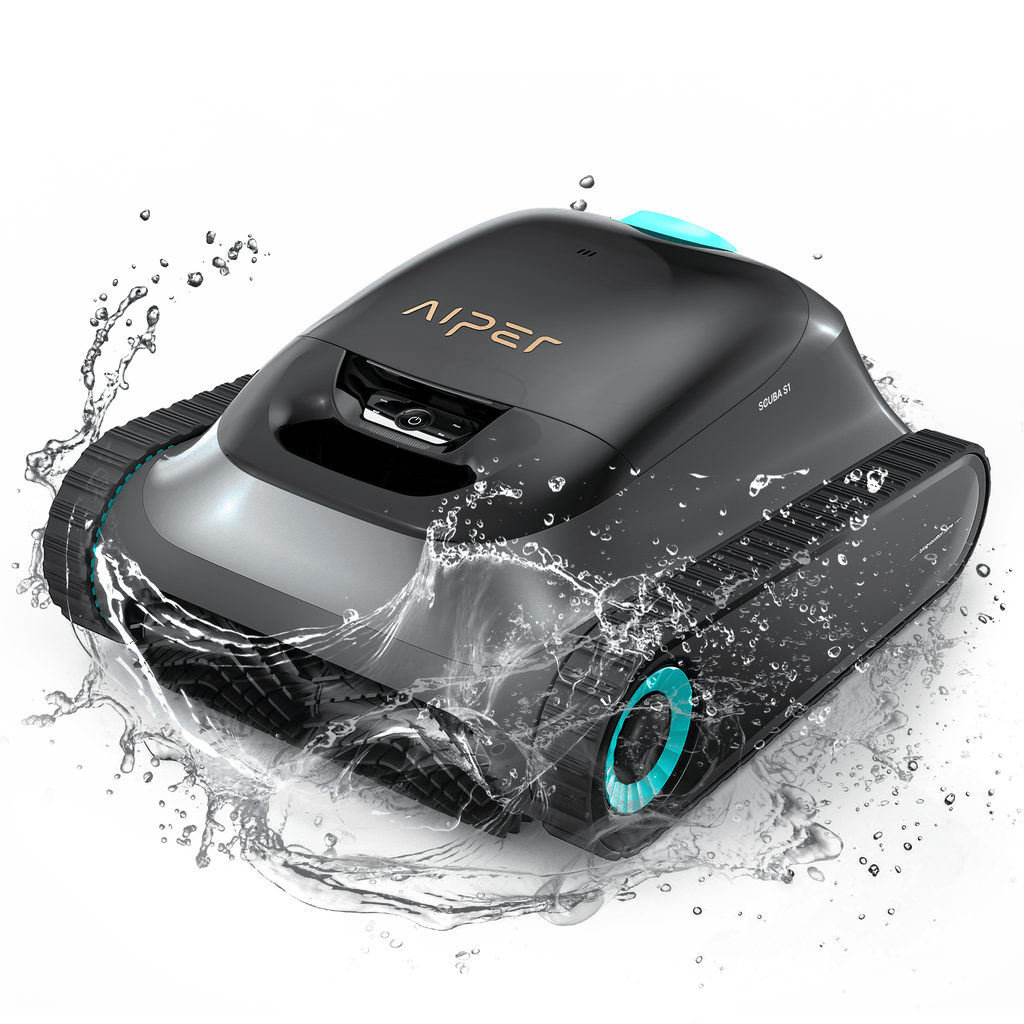 Cordless Robotic Pool Vacuum Cleaner with Wall Climbing I221