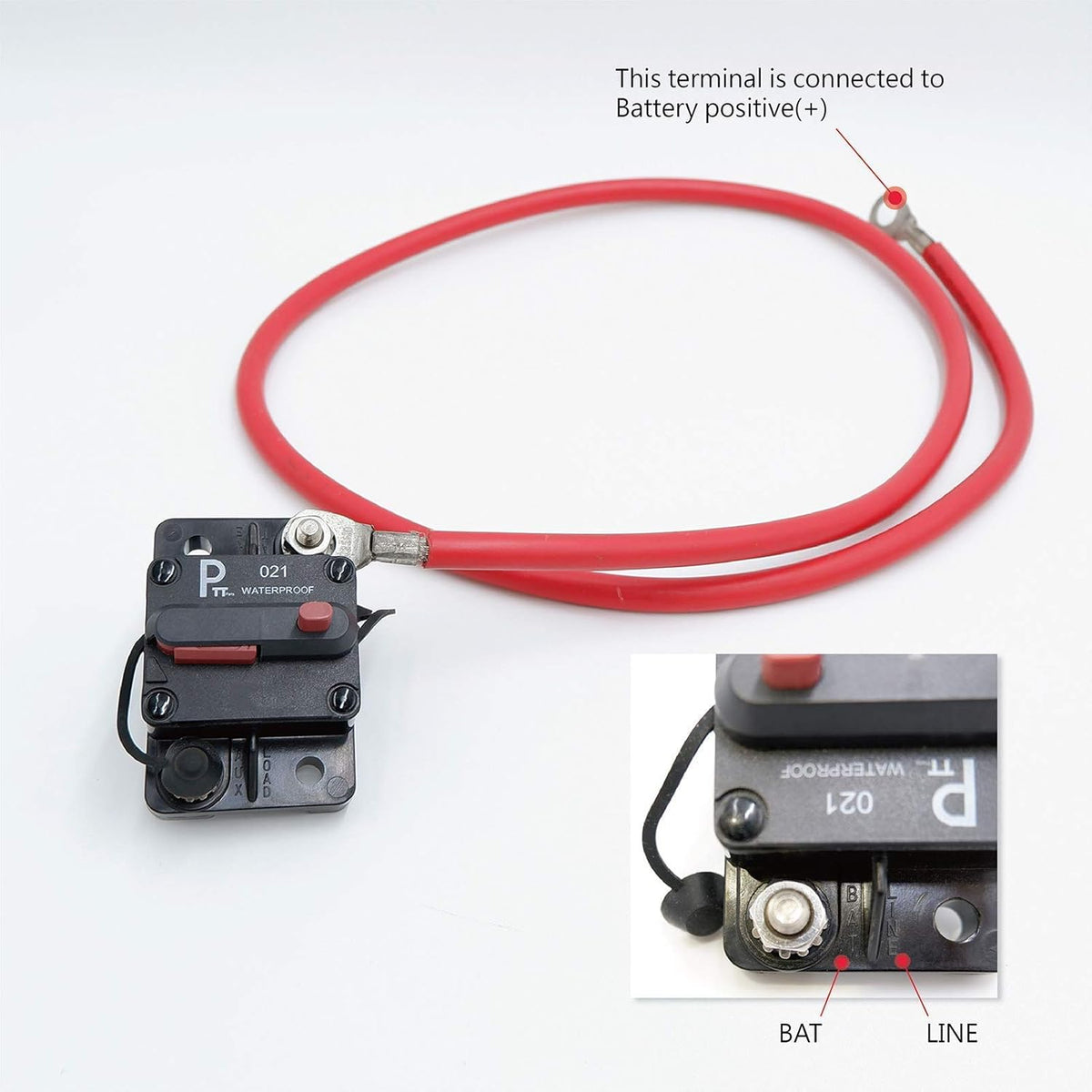 Waterproof Circuit Breakers with Manual Reset, Pack of 2 M7320