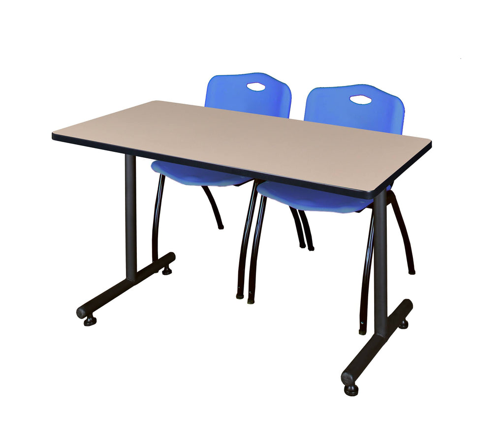 Kobe Training Table with 2 Stack Chairs W6576