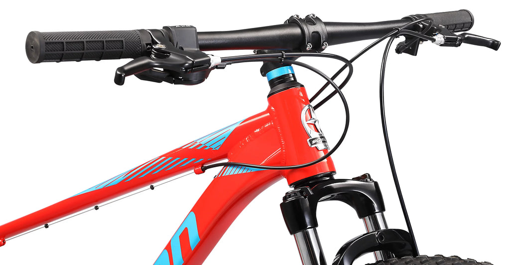 29 inch Mens Mountain Bike, 19 inch Frame Adult Bicycle, Red M237