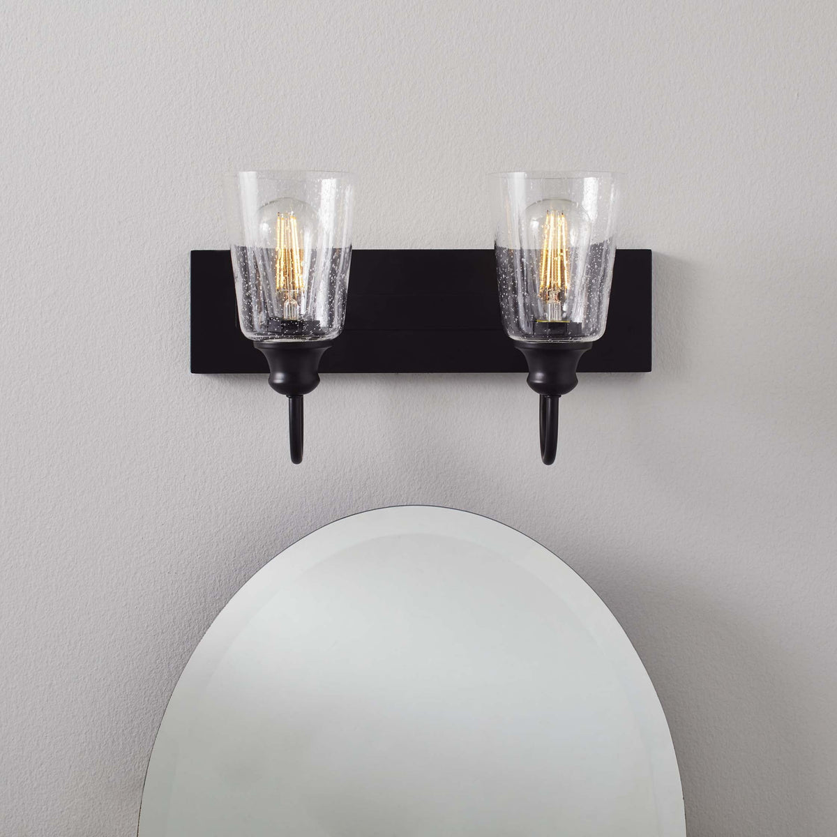 16" Bronze 2-Light Vanity Light C779