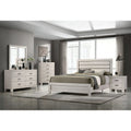 Gray Queen 3PC Panel Bedroom Set R8903