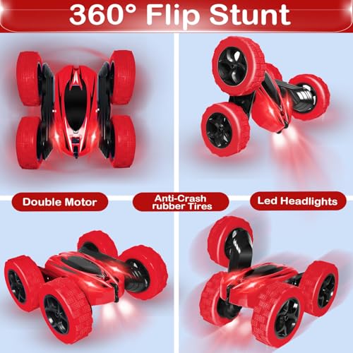 Remote Control Car 360 Flip 2.4Ghz Double-Sided Stunt Car C8926