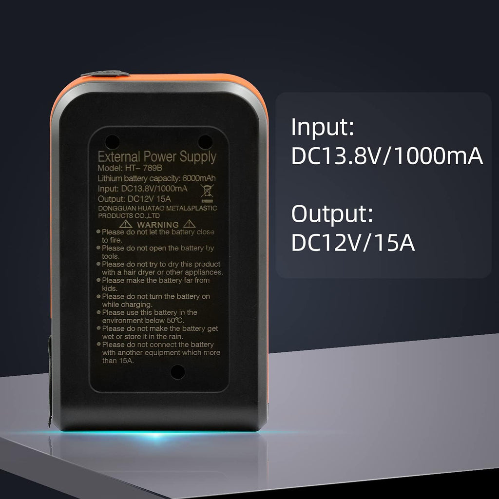 Rechargeable Battery Power Bank DC12V 140W Portable Power Bank W4902