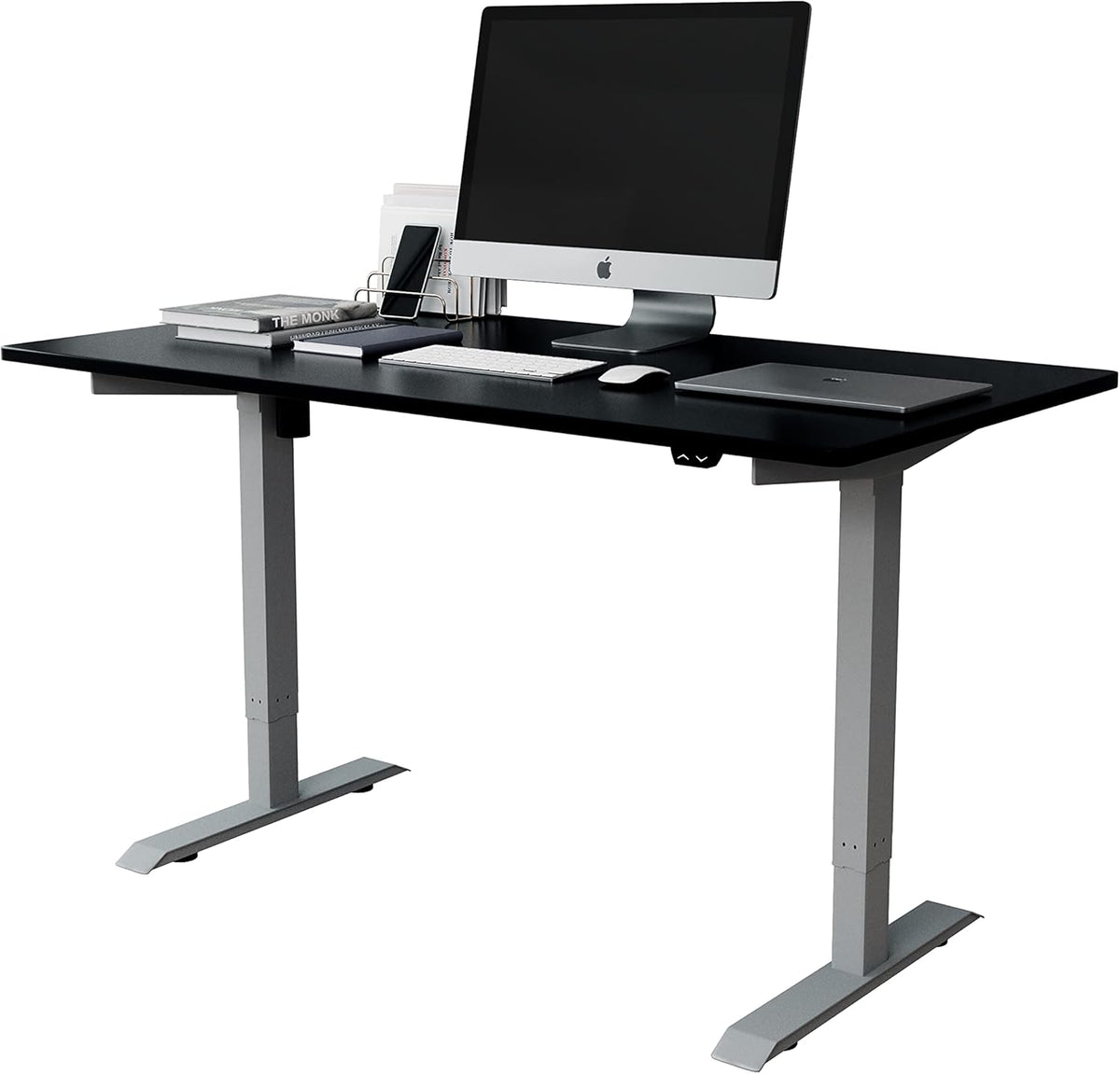 Black Sit to Stand Desk I5775