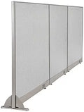 120"W x 60"H Wall Mounted Office Partition S213884
