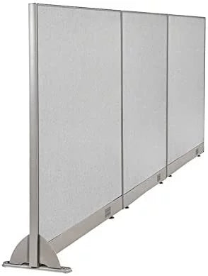 120"W x 60"H Wall Mounted Office Partition S213884