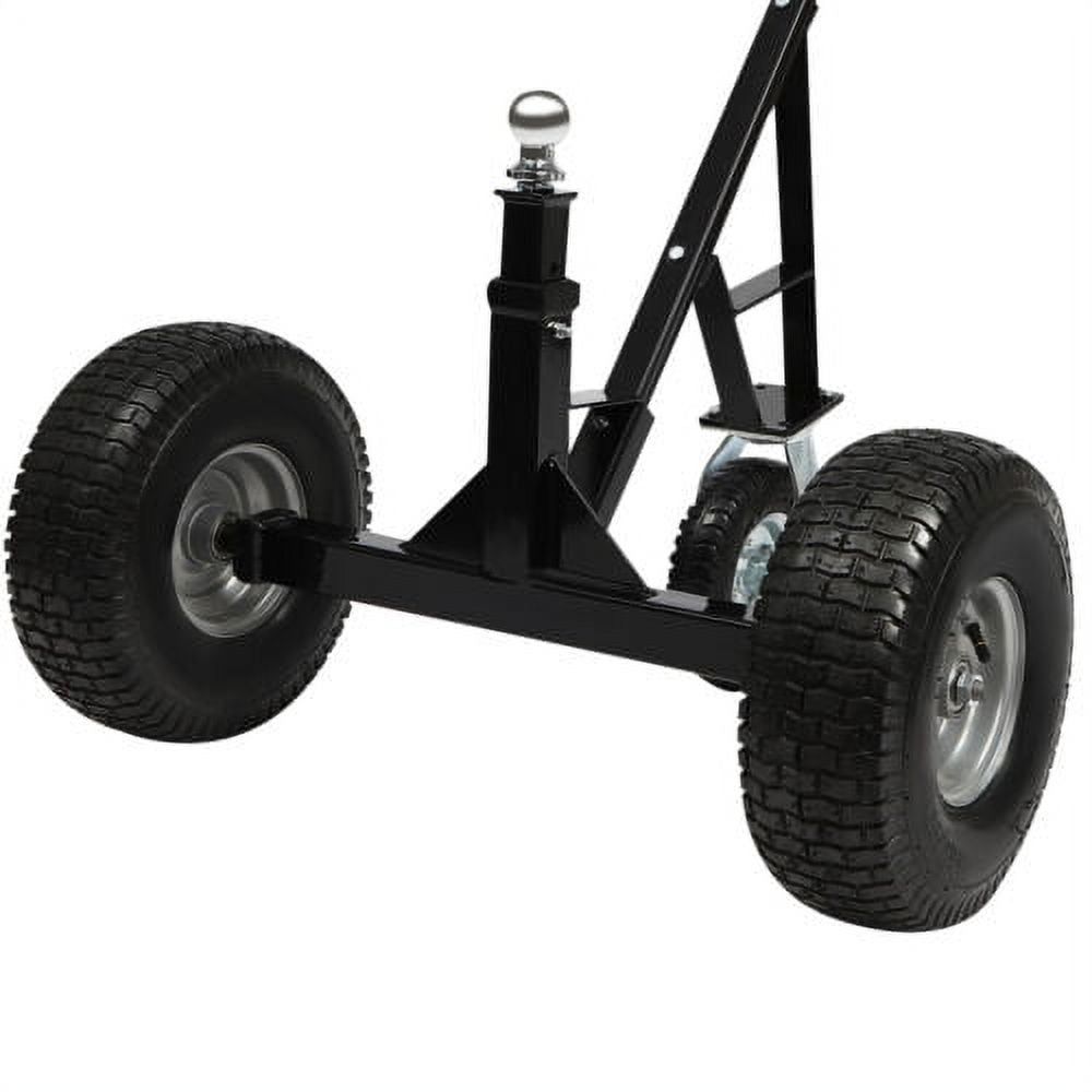 Adjustable Trailer Dolly Mover 800lbs Manual with 3 Casters P100
