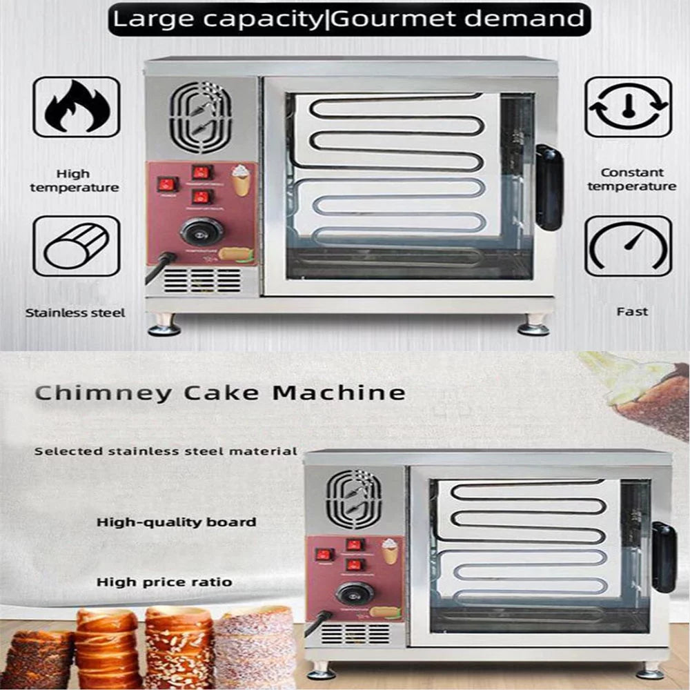Chimney Cake Roll Maker 16 Rollers H5272