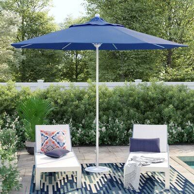 Silver Anodized 9' Market Umbrella Z374823