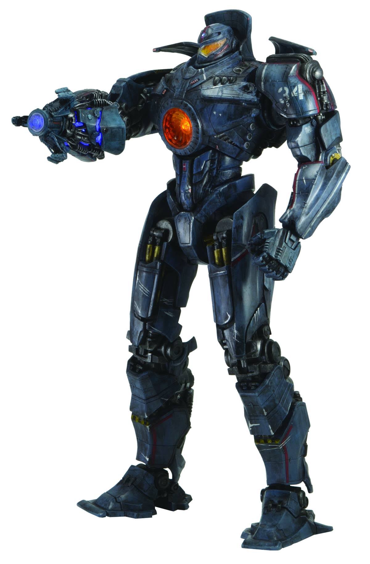 18 inch Scale Action Figure with Light Up Plasma Cannon Arm D247