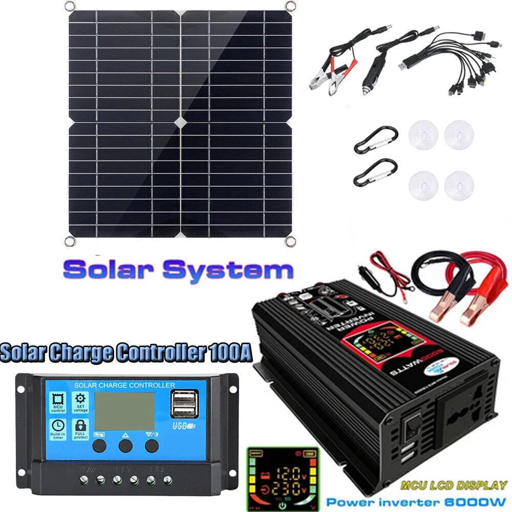 6000W Complete Solar Panel Kit K25890