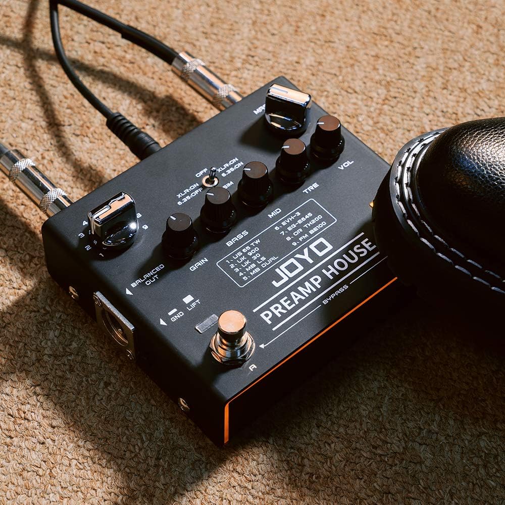 Dual Channel Cabinet Simulator Pedal for Electric Guitar Z164
