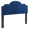 Performance Velvet Full or Queen Headboard Navy J659295