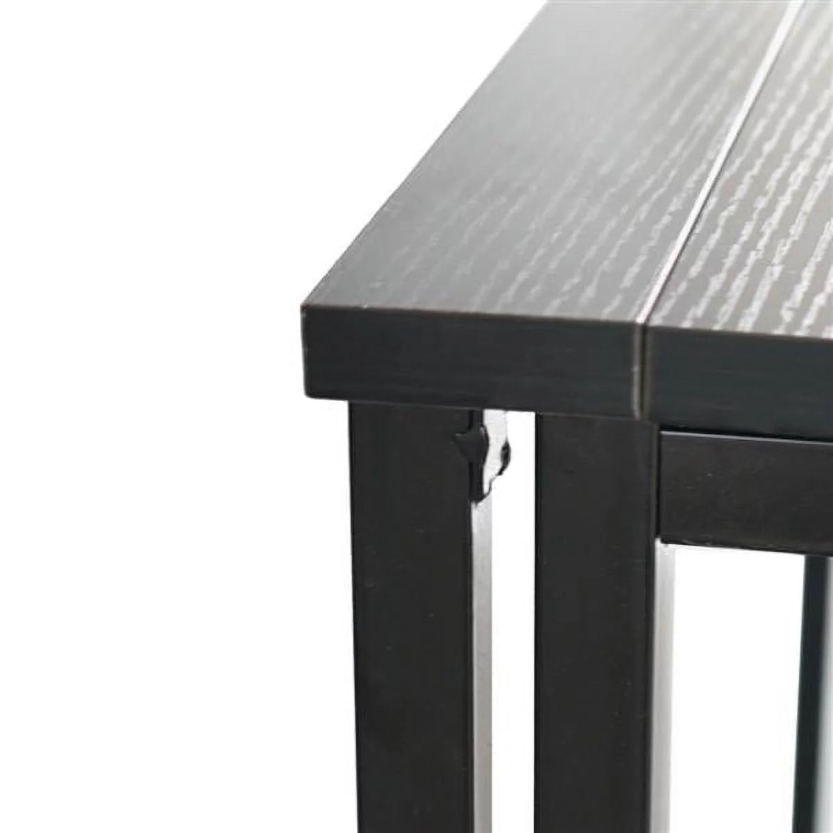 Black Collapsible Computer Desk E6419
