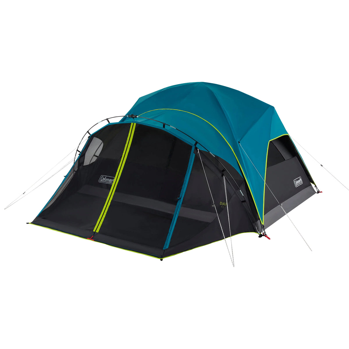 4-Person Dark Room Dome Camping Tent with Screen Room J5862