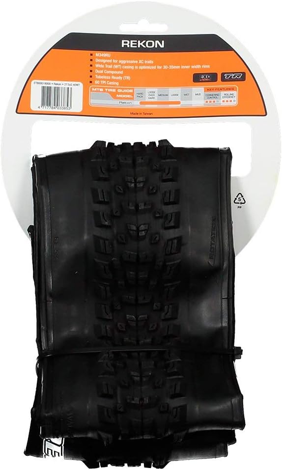 Black Pack of 2 Bike Tyre V73431