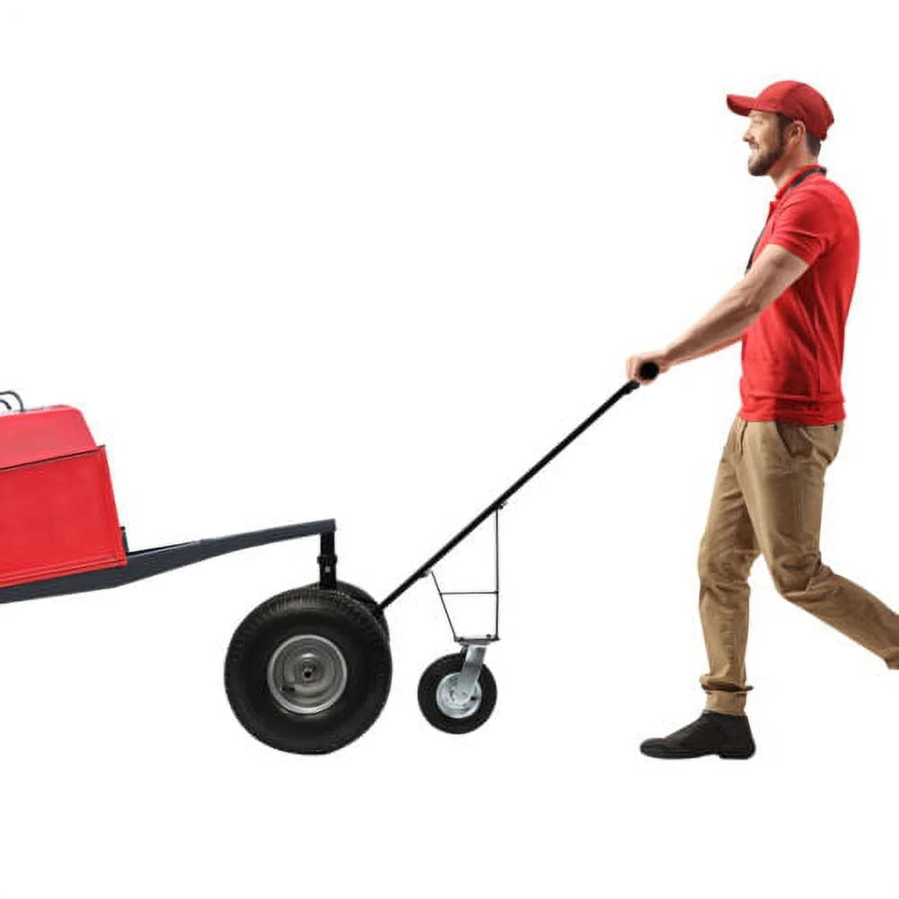 Adjustable Trailer Dolly Mover 800lbs Manual with 3 Casters P100