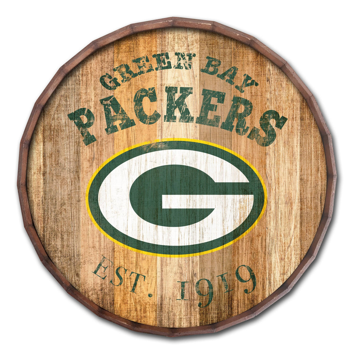 Green Bay Packers 24x22 Barrel Top G635