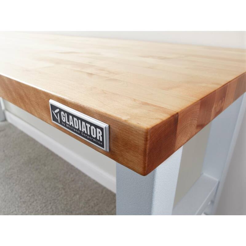 Adjustable Height Hardwood Top Workbench M93784