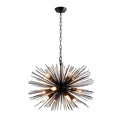 Black 12 Light Chandelier P585