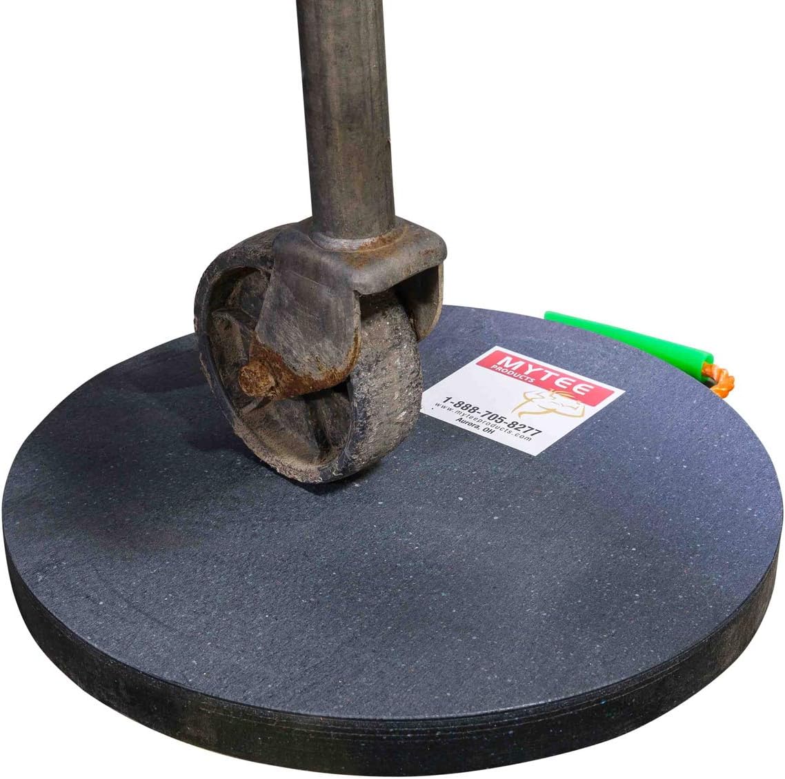 Round Outrigger Pad 18" Diameter, 1.5" Thick, 50,000 lbs WLL, 2 Pack V8336