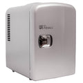 Silver 6-Can Mini Fridge F7688