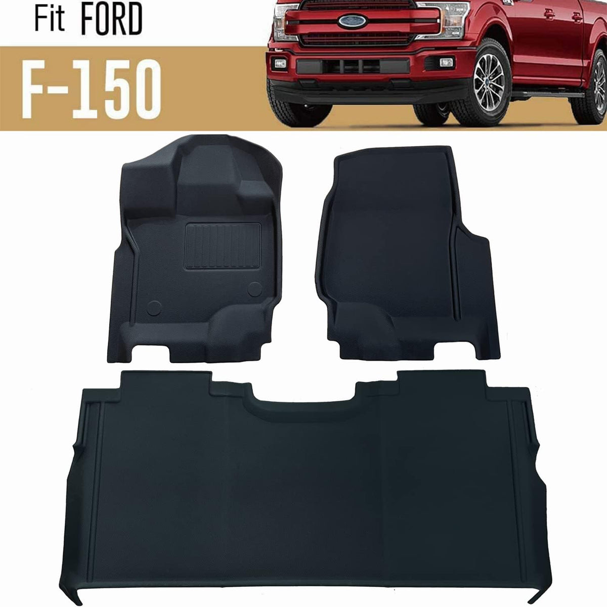 All-Weather Custom Fit Car Floor Liners B3653