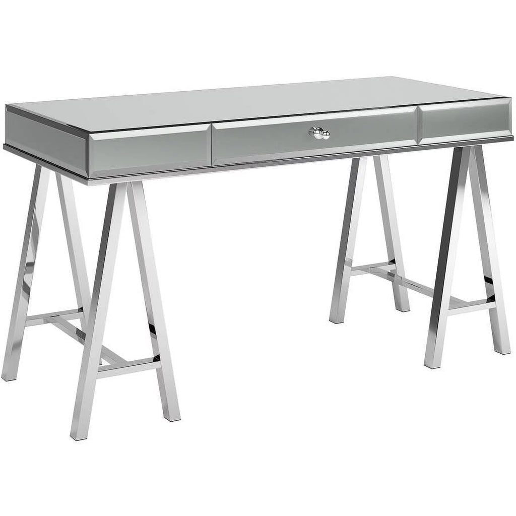 Chrome Mirror Writing Desk K224713