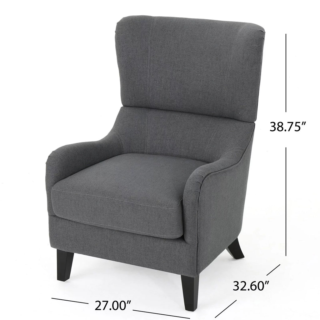 Fabric Wingback Sofa Chair R604