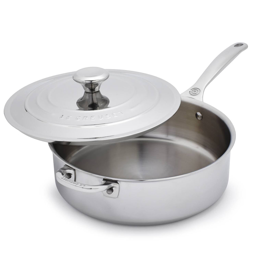 4.5-Quart Stainless Steel Saute Pan with Lid R699