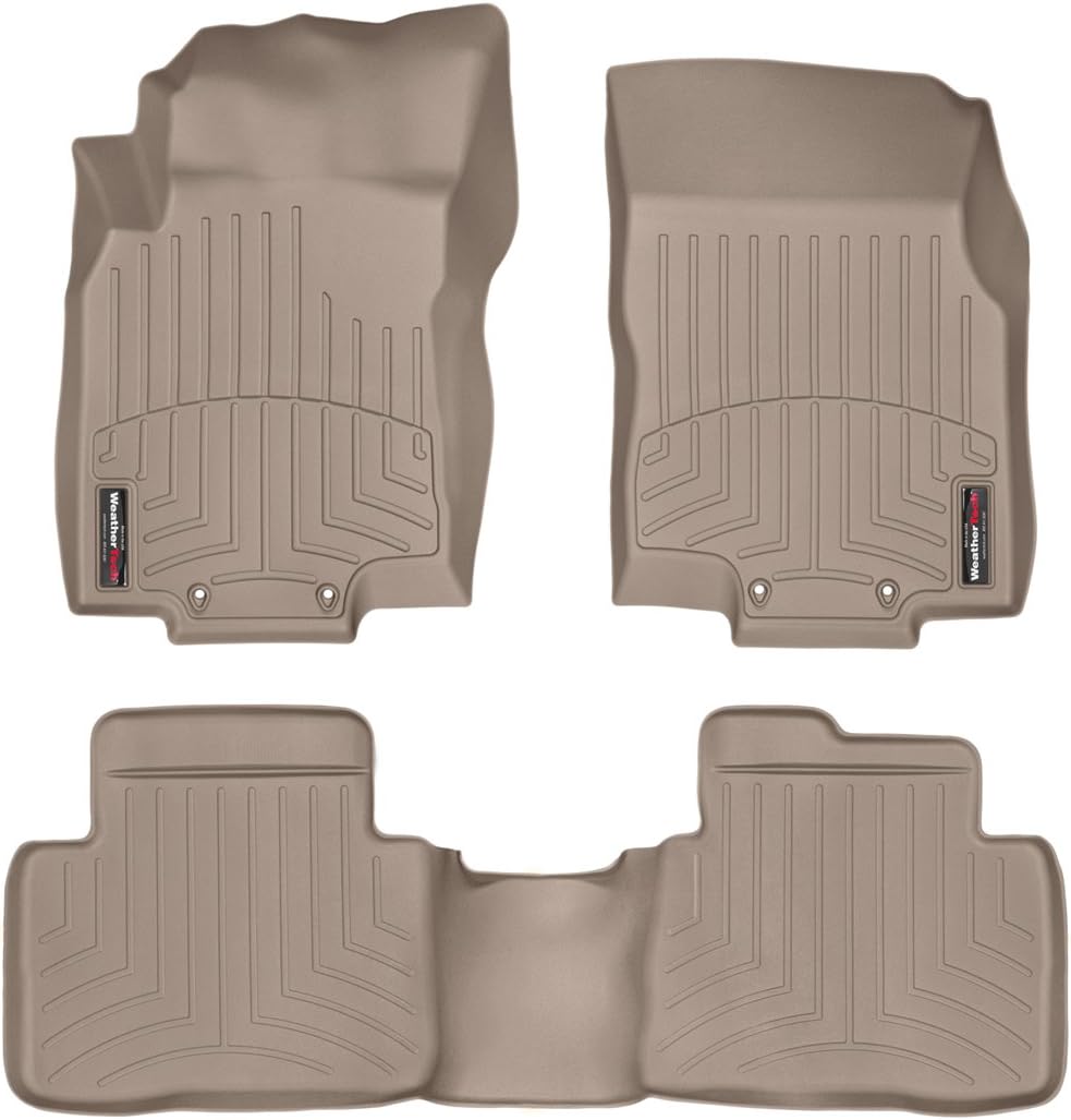 Custom Fit FloorLiner for Nissan Rogue, 1st & 2nd Row (Black) X702024